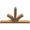 Ekena Millwork Richland Timber Gable Bracket, Western Red Cedar, 48"W x 32"H x 3 1/2"D x 3 1/2"F, 16/12 Pitch GBW048X32X0404RIC00SWR - alternate 2